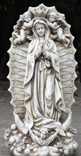 guadalupe outdoor statue 47 our lady