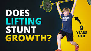 does strength training stunt growth