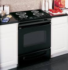 Air fry,bluetooth enabled,broiler in oven,gliding/roll out racks,hidden bake element,oven temperature probe. Ge Jss28dnbb 30 Inch Slide In Electric Range With 4 Coil Elements 4 4 Cu Ft Manual Clean Oven Dual Element Bake Truetemp System Storage Drawer And Ada Compliant Black