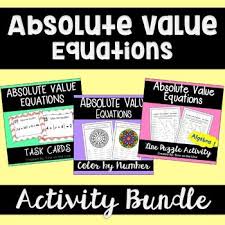 Absolute Value Equations Activity
