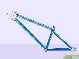 3 ways to mere a bicycle frame size