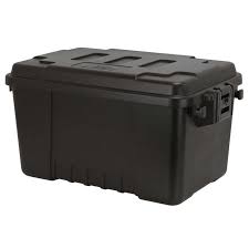 small heavy duty storage box black