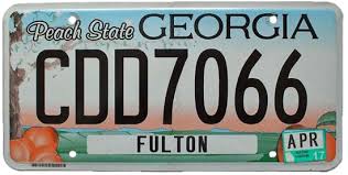georgia license plate lookup ga