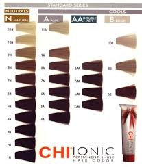 Chi Hair Color Chart Sbiroregon Org