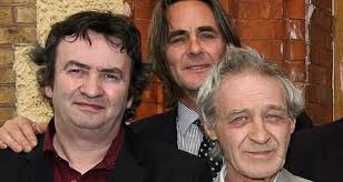 Gerry Conlon (left), Paul Hill (centre), and Paddy Hill of the Birmingham Six after after the funeral of Birmingham Six member Richard McIkenny in 2006. - image
