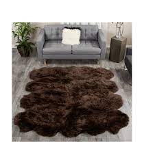 large sheepskin rug 7x6
