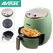 AVINAS AV-368 Multi-Cooker Electric Oil Free Double Pot Air Fryer 5.5L |  Lazada PH