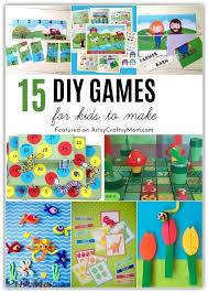 15 fun diy games for kids to make and play