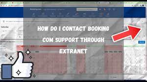 how do i contact booking com support