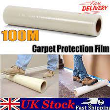 100m floor carpet protector film