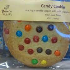calories in panera bread cookie candy