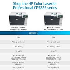 This download includes the hp print driver, hp printer utility and hp scan software. Amazon In Buy Hp Color Laserjet Professional Cp5225dn Printer Online At Low Prices In India Hp Reviews Ratings