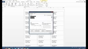 How To Print One Label On A Sheet Microsoft Word 2013