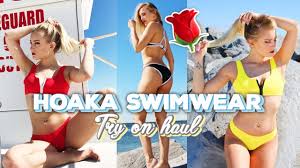 Hoaka Swimwear Try On Haul