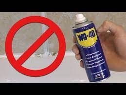 Warning Wd 40 Silicone Remover Fail