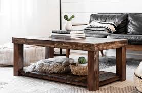 Reclaimed Wood Coffee Table Rustic