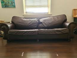 wetherlys authentic leather sofa ebay