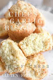 low carb cheesy garlic biscuits