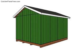 12x16 Shed Plans Diy Gable Shed