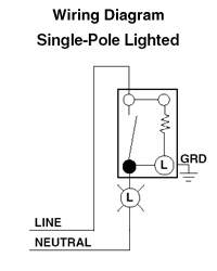 The wiring diagram to the right shows how the contacts and lamps are wired internally. 5611 2w