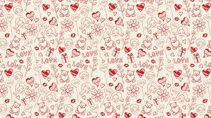 Heart, Love, Pattern HD Wallpaper ...