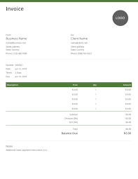Invoice Template Free And Fully Customizable Online Templates
