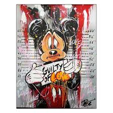 Art Graffiti Art Disney Mickey Mouse