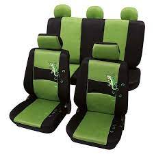 Stylish Green Black Car Seat Covers