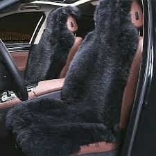 Natural Fur Car Seat Cover 100