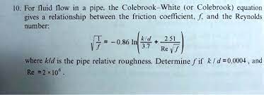 Fluid Flow In A Pipe