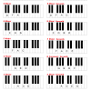 Piano companion it is a flexible chord and scale dictionary with user libraries and a reverse mode. 1