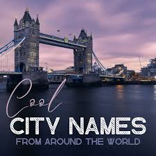 cool and unique city names for writers