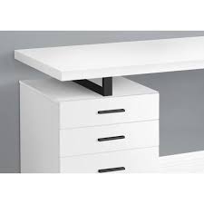 computer desk 3 storage drawers