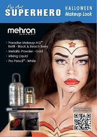superhero enjoy mehron makeup