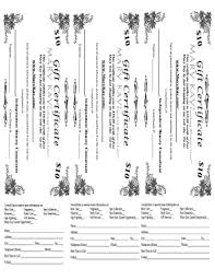 44 Printable Gift Certificate Template Forms Fillable Samples In