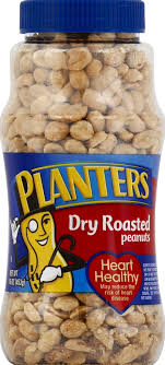planters dry roasted peanuts 16 oz jar