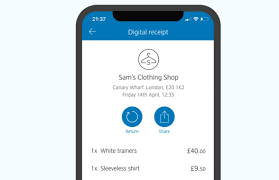 digital receipts to mobile app nfcw