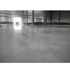 concrete grey sika non metallic floor