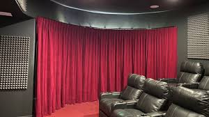 Check spelling or type a new query. S K Home Theater Blackout Curtain Curved Track System Youtube