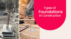 foundation and their uses in building