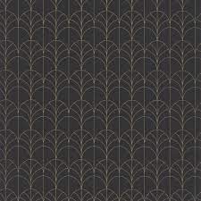 Casadeco Filament Black Wallpaper ...