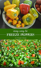 how to freeze peppers hot or sweet