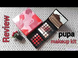 pupa makeup kit pumart m back to red