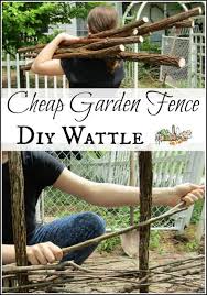 Diy Wattle Garden Fence
