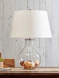Fillable Glass Table Lamps Beach