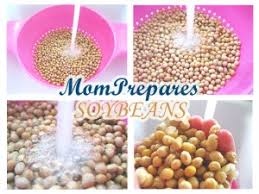 rehydrating and using dried soybeans in