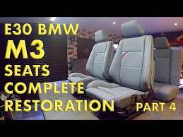 E30 Bmw M3 Seat Restoration Part 4