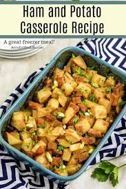 The potatoes in a ham potato casserole can be diced into cubes or sliced into thin discs. Ham And Potato Casserole Recipe