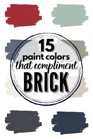 Paint Colors That Complement Red Brick