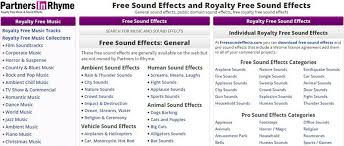 best 7 sites to find free sound effects